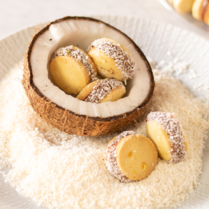 Alfajor com coco