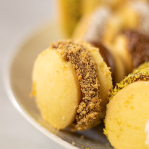 Alfajor com paçoquita